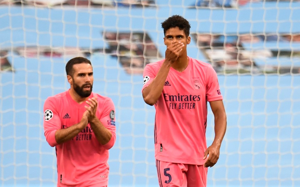 Varane attributed his errors against Manchester City in 2020 to concussion