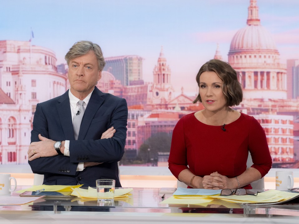 Richard Madeley has been on presenting duties with Susanna during Ed’s three-week absence