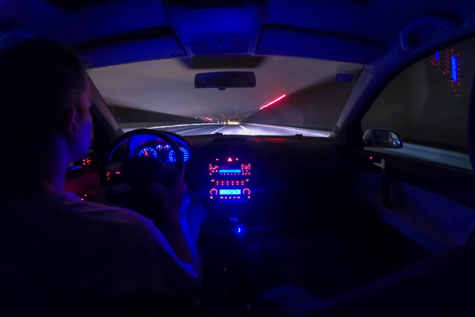 The Highway Code prohibits distracting other drivers with shining lights