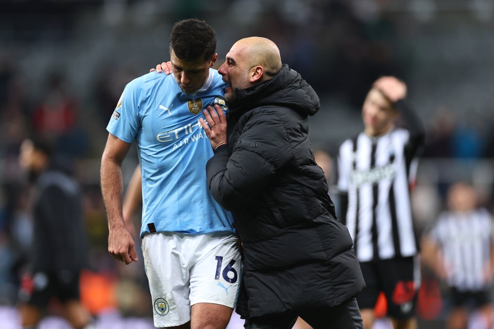 Rodri pleaded with Pep Guardiola to give him a rest as the City star battles against burnout