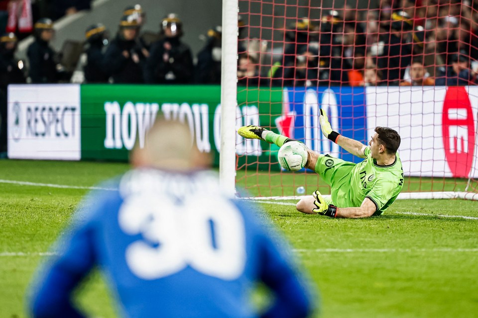 The World Cup winner will be banned for the first leg of Villa's semi with Olympiakos