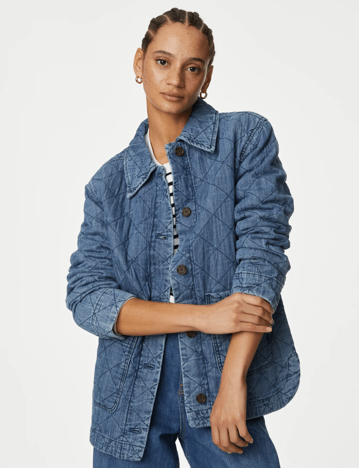 The M&S shacket is set to be the perfect layering piece for spring