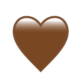  The brown emoji can be used in many instances