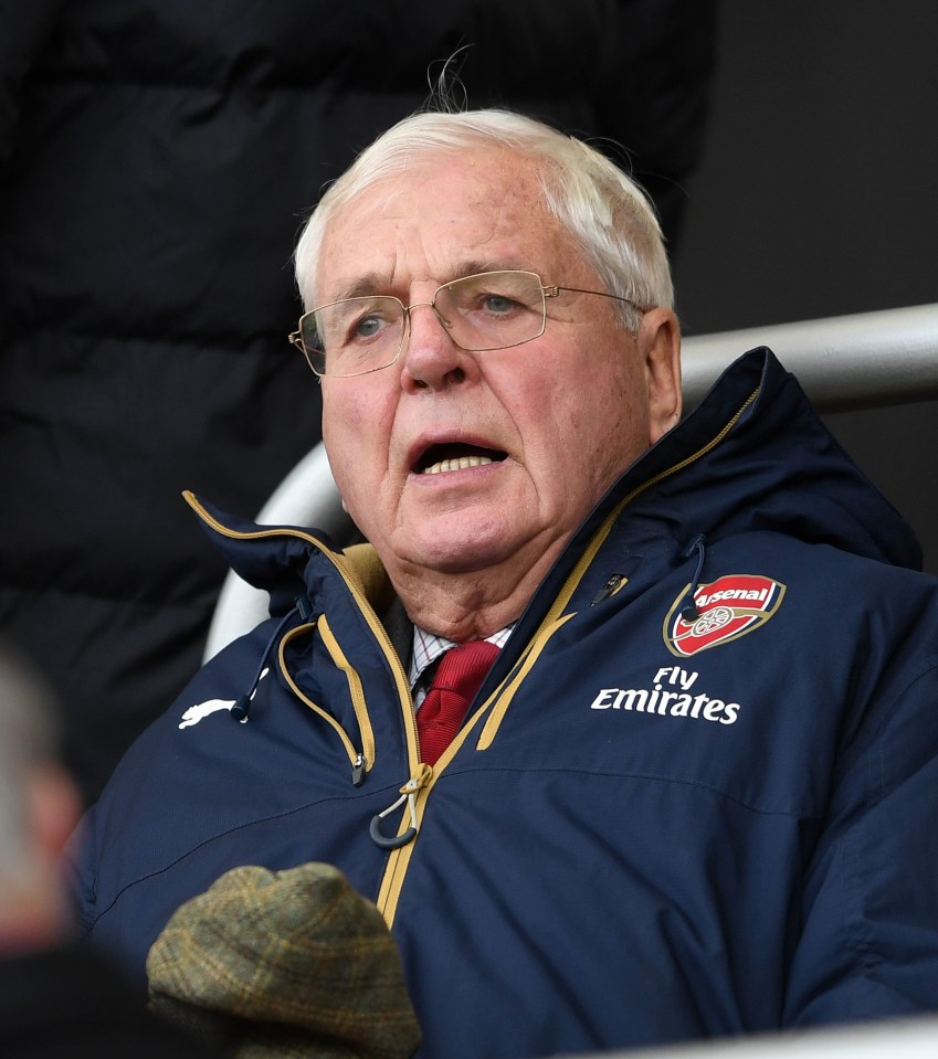 Sir Chips Keswick was the Arsenal Chairman