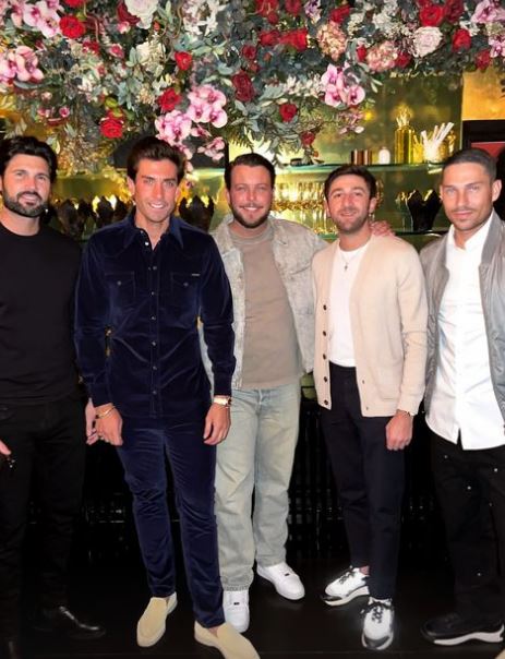 A number of Towie stars also attended the event at Sheesh