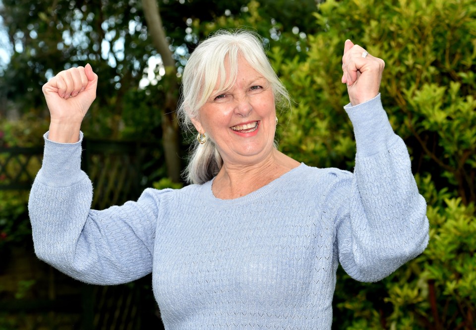 Julie bagged £100,000 on the People's Postcode Lottery with husband Roy and said the win couldn't have come at a better time