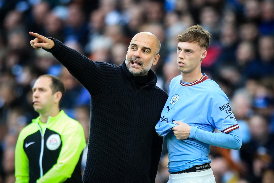 Pep Guardiola has revealed that Cole Palmer wanted to leave Man City for two years