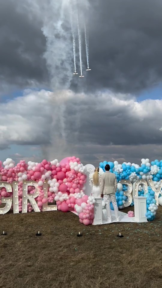 Influencer Inga Stumbriene has been slammed for her 'out of control' gender reveal