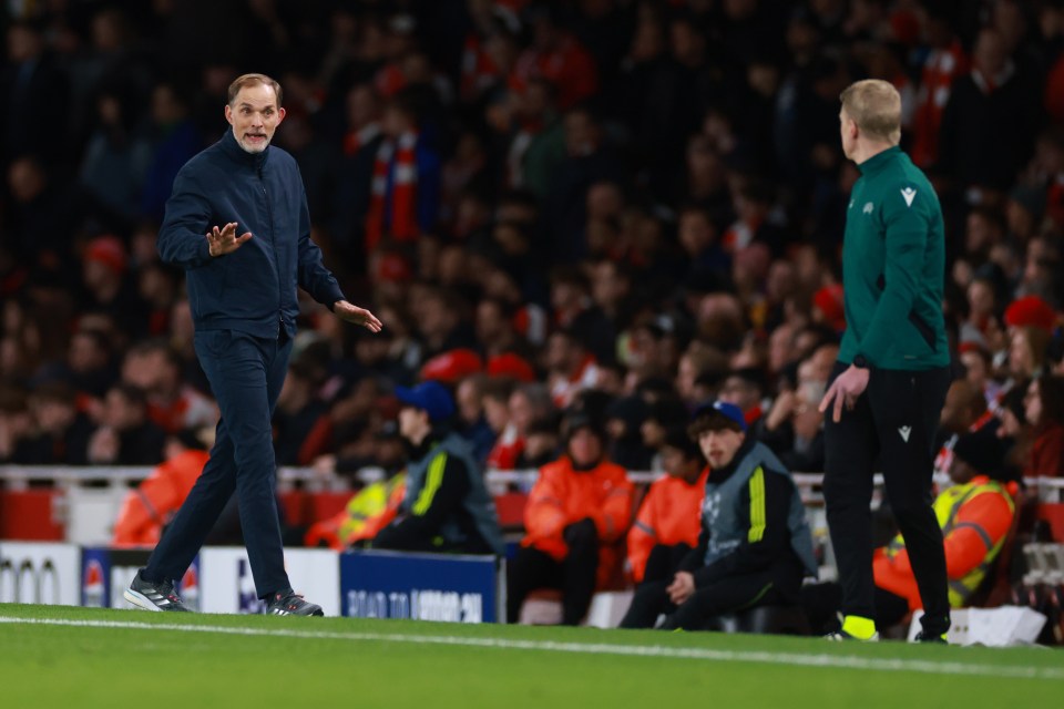 Tuchel appealed to the fourth official