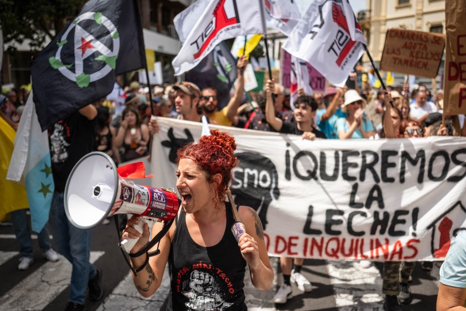 An anti-tourist movement has been gathering storm in the holiday hotspot, particularly in the Canary Islands and mainland Spain