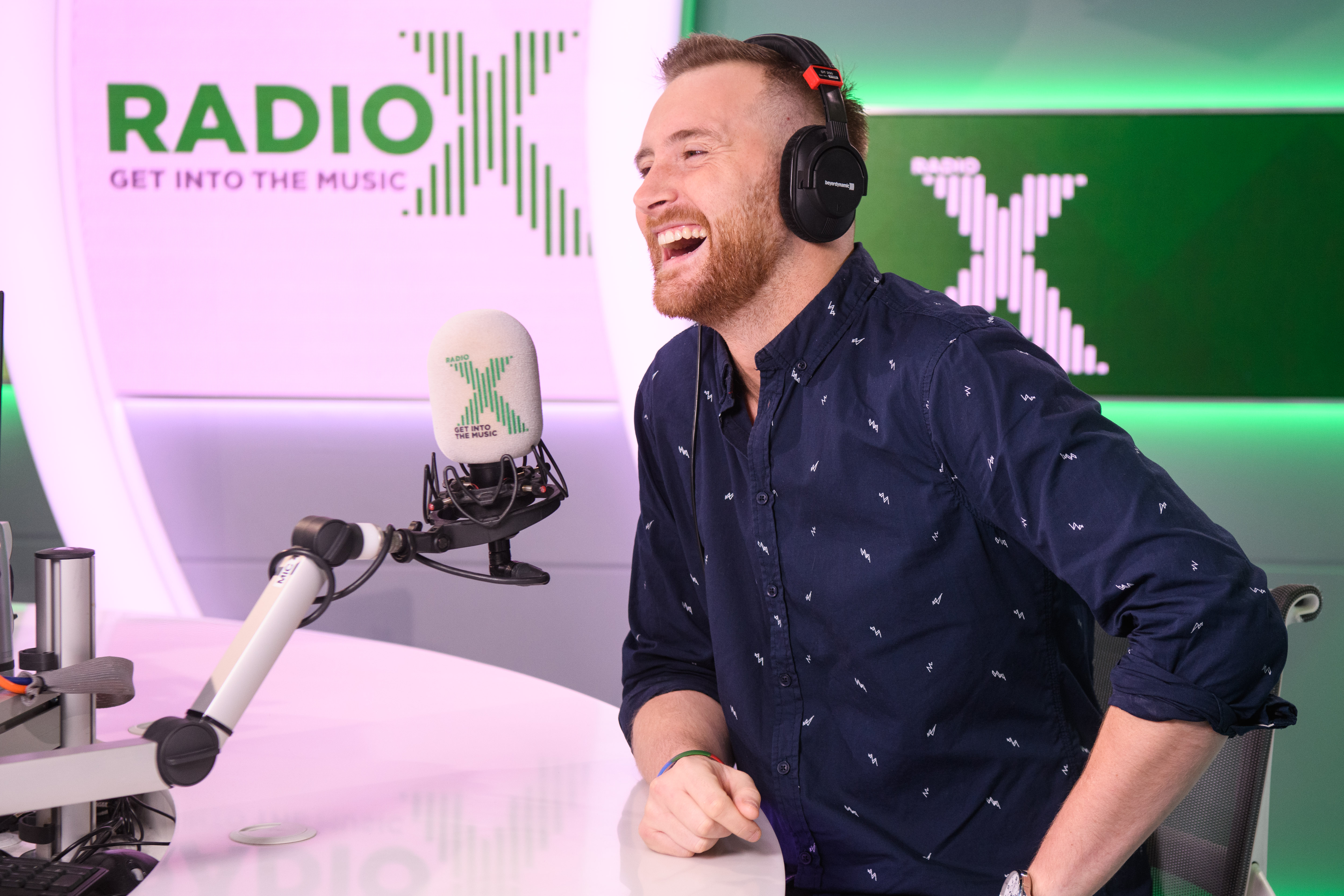 Toby Tarrant stood in for Chris Moyles on his Radio X breakfast show