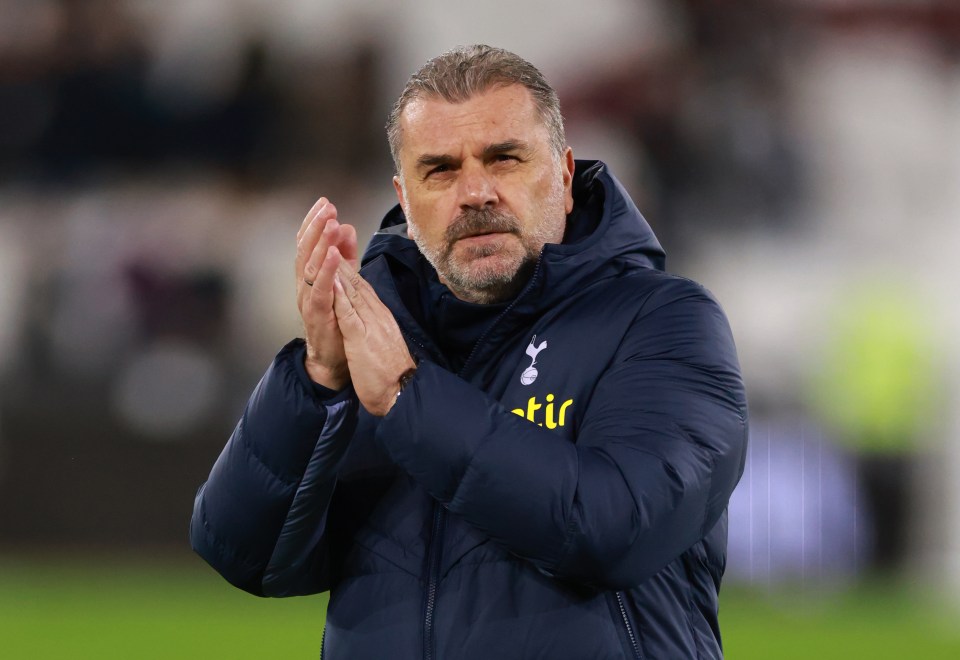 Ange Postecoglou watched Spurs drop points against West Ham