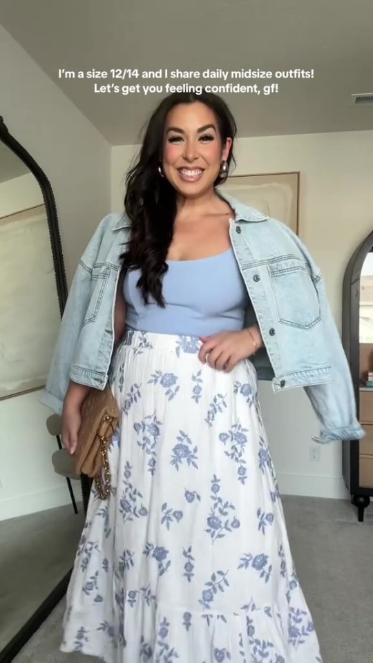 Bonnie revealed how to dress this spring for a curvy body shape