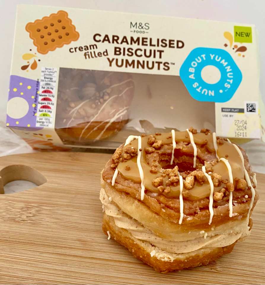 Shoppers are going crazy to get their hands on the caramelised biscuit Yumnuts