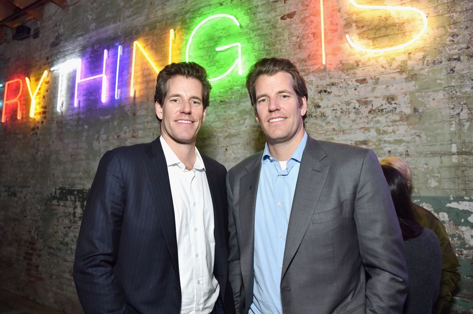 Cameron, left, and Tyler Winklevoss have invested in non-league club Real Bedford