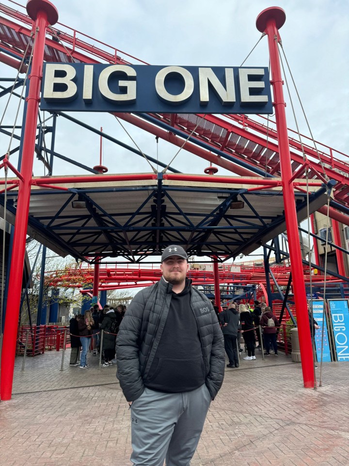 Littler had a fun day out with Eloise in Blackpool