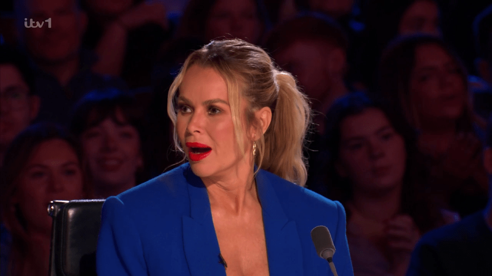 Amanda Holden was completely gobsmacked