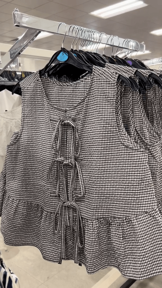 Primark have also released a sleeveless gingham version to keep you cool this summer