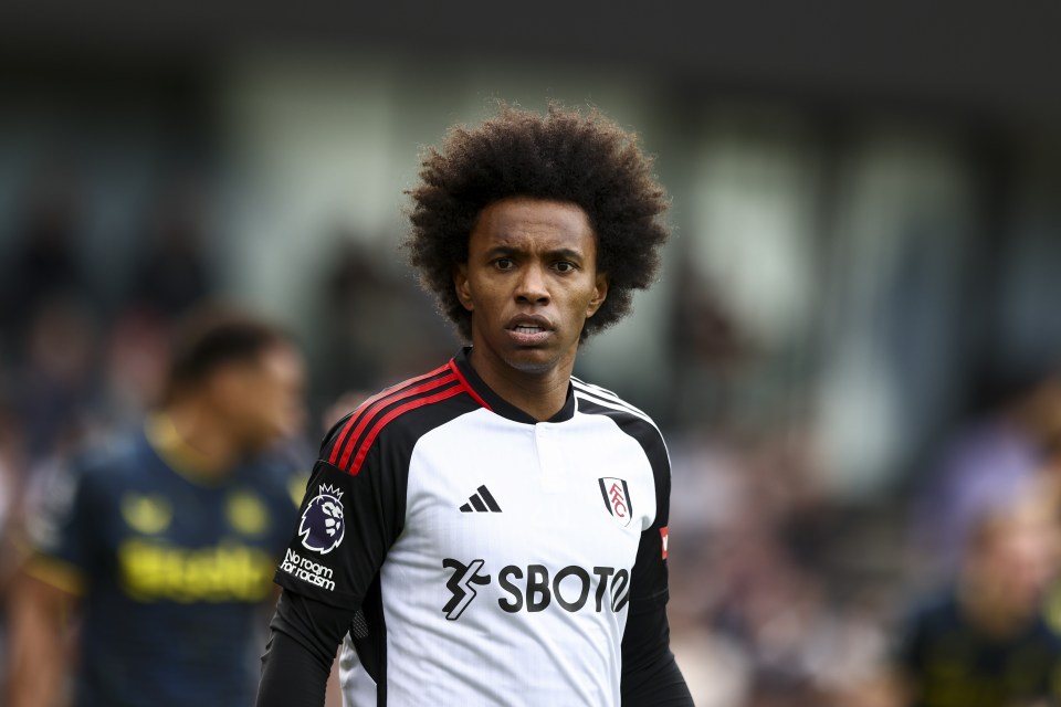 Willian has hinted at leaving Fulham this summer