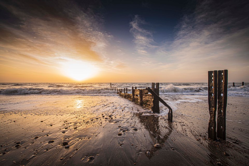 You can still visit the sandy beach, which is much quieter than other nearby areas