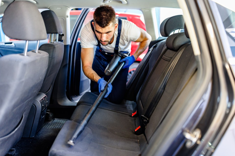 Shaving foam needs to be removed from the seat once it has been used to scrub it