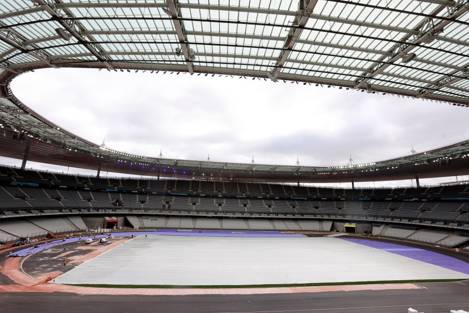 The event could be moved from the River Seine to inside the Stade de France