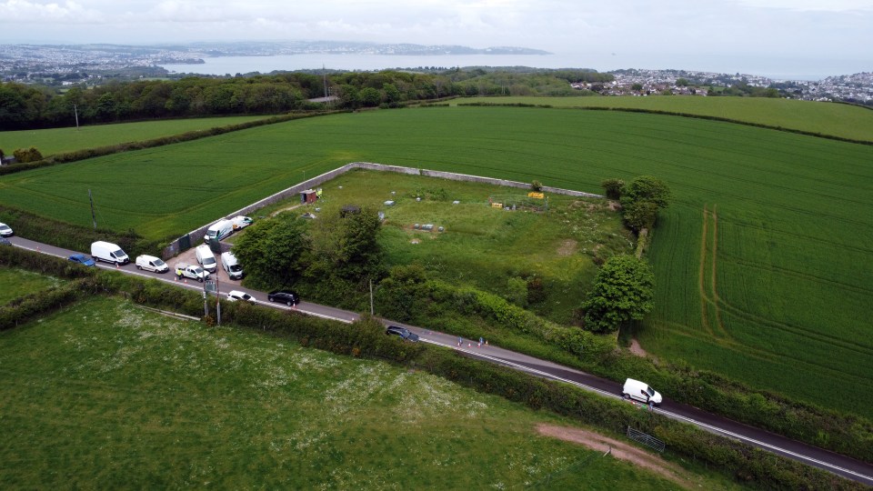 Residents living close to the Hillhead Reservoir (pictured) near Brixham have been warned they will have to be switched onto alternative sources of water