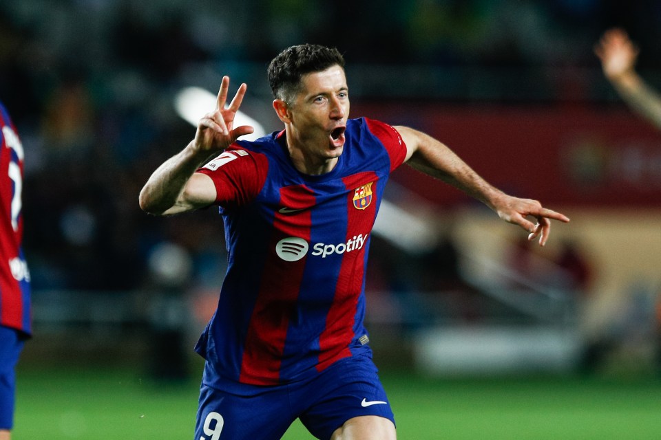 Barca are reportedly planning for a clearout, with Robert Lewandowski among those available