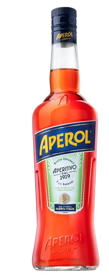 A 70cl bottle of Aperol is £17 at Tesco