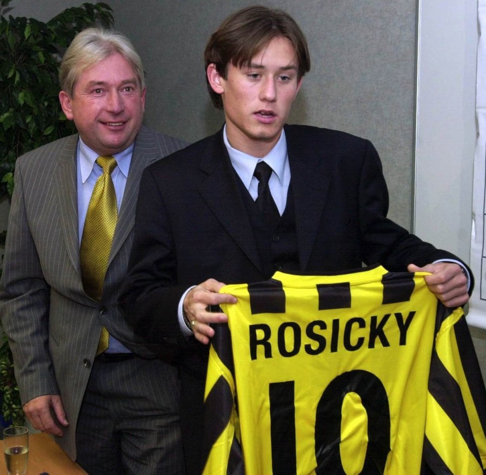 A young Reus idolised Tomas Rosicky and was desperate to emulate the Czech ace