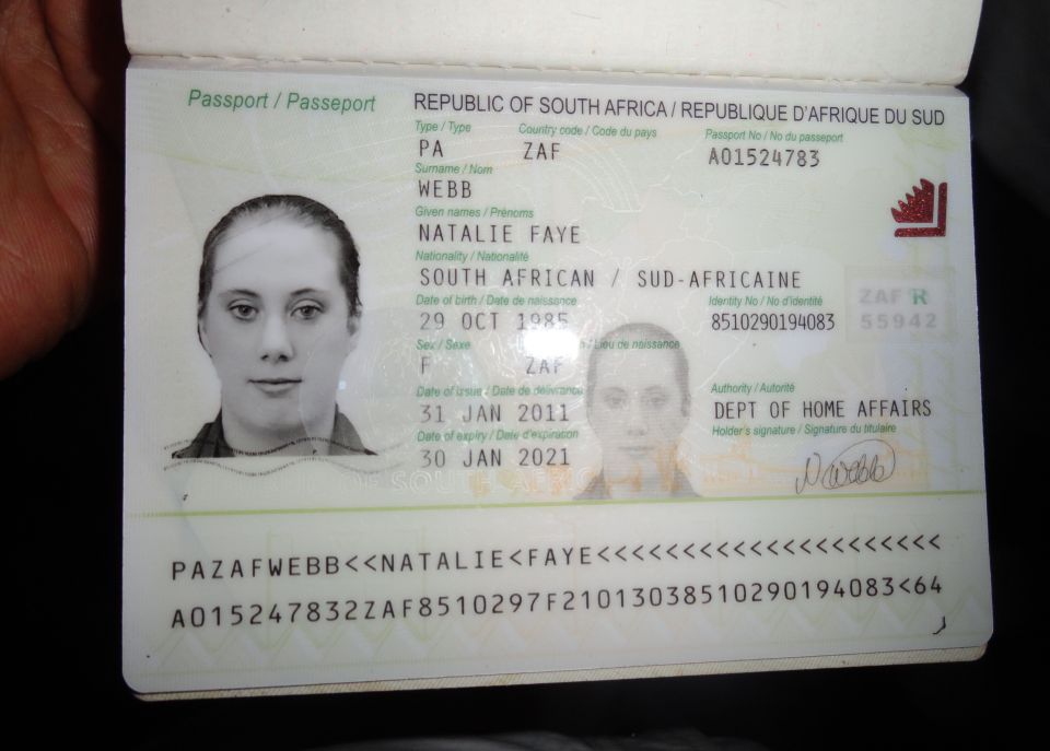 One of Lewthwaite's fake passports