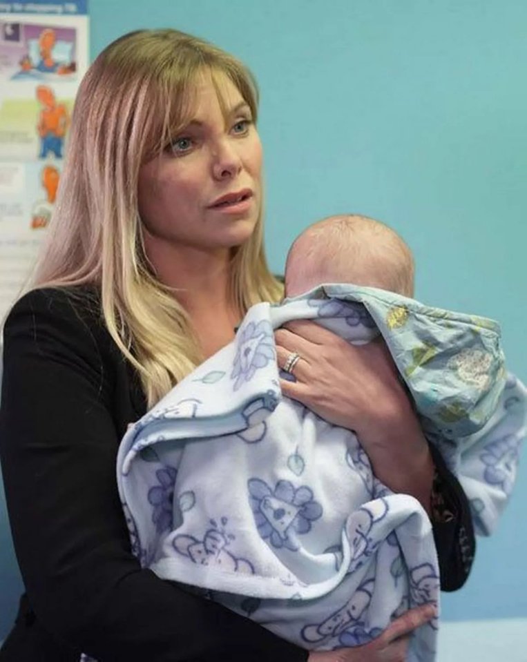 Ronnie snatched her friend's baby after losing son James