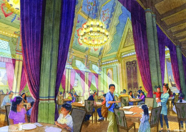 A themed restaurant called the Royal Banquet of Arendelle will also open