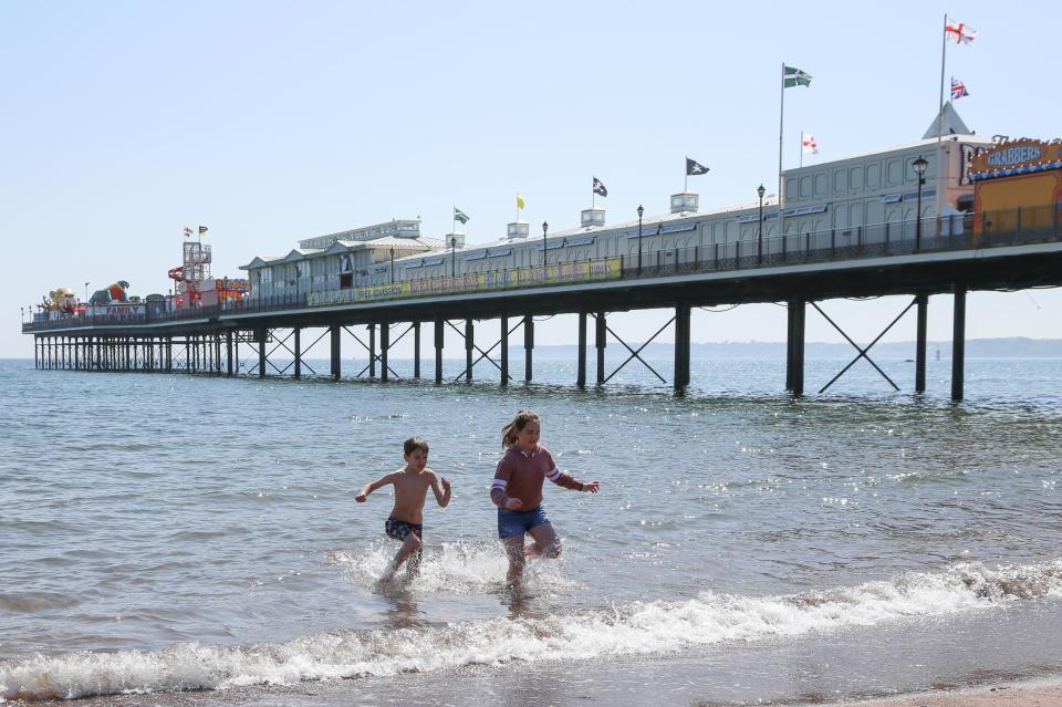 After a few hours of digging sandcastles and throwing balls, my children were desperate to visit the landmark Victorian pier