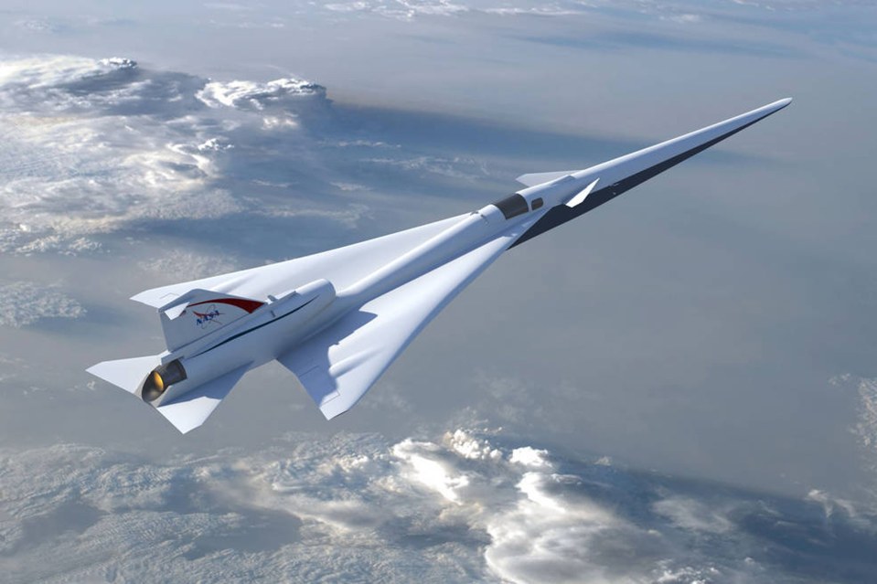 The X-59's first flight is planned for 2024