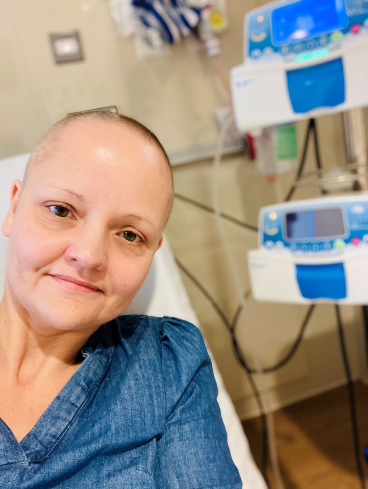 from my first round of chemo in 2021.