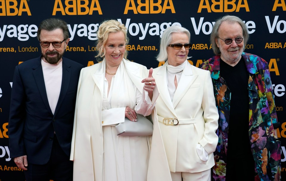 ABBA opened their ABBA Voyage show in May 2022 in London