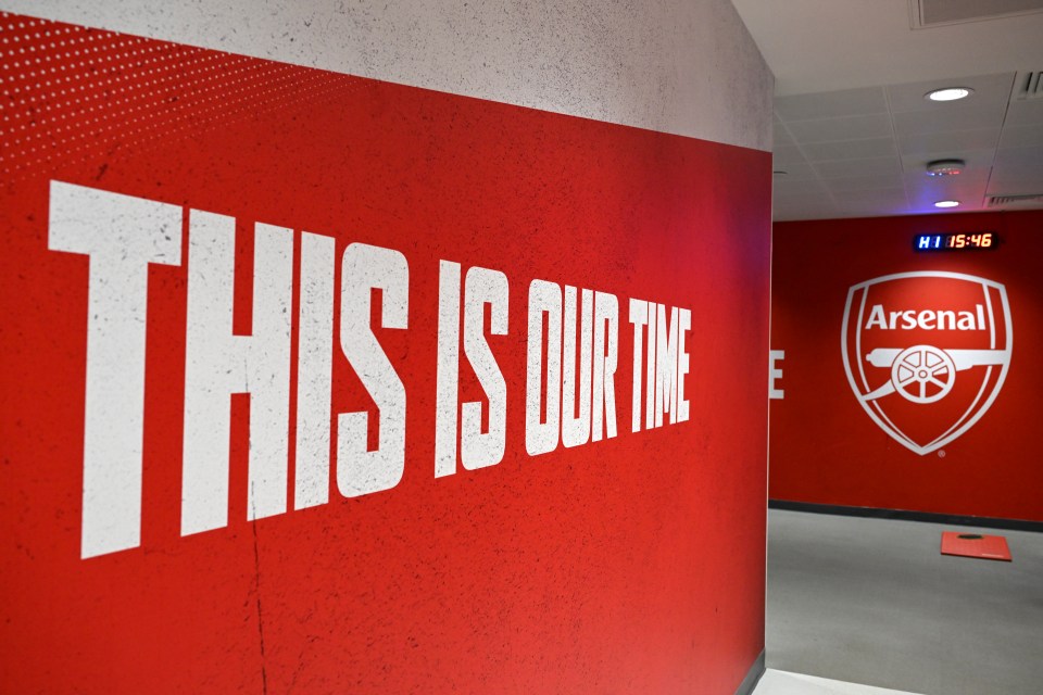 Arsenal's stadium and training ground are littered with motivational messages