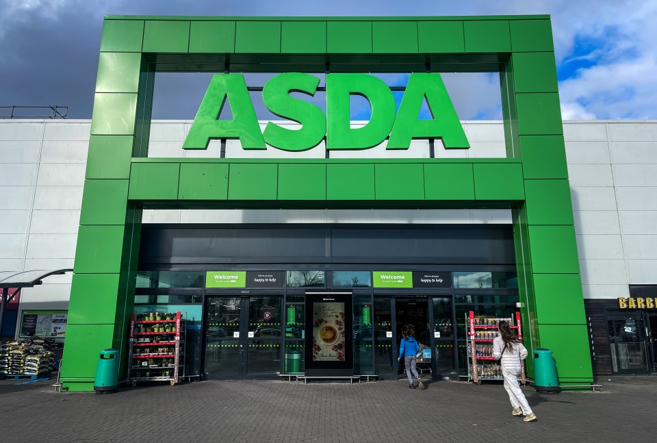 A woman has left shoppers stunned after she cleared the shelves of pick and mix sweets from Asda