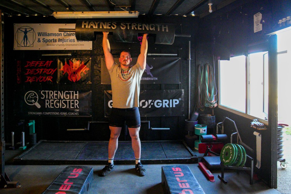 The athlete launched his firm Haynes strength and is drawing in more and more clients