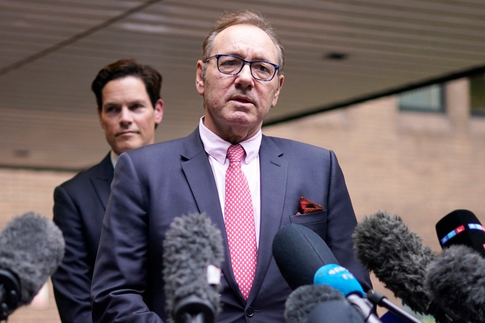 Kevin Spacey appeared in court last year after a number of sex claims