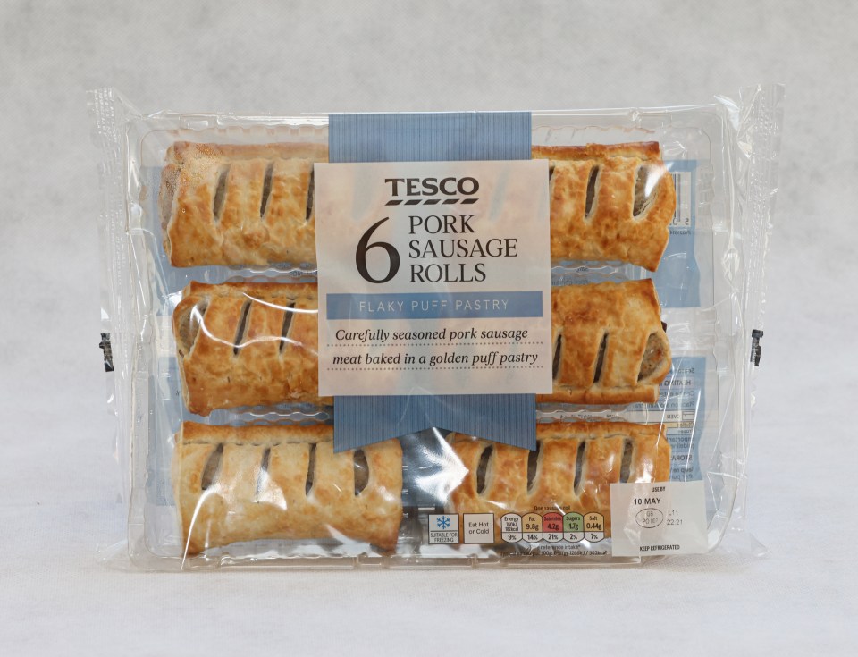 Tesco's sausage rolls didn't blow Lynsey away, but they are good value