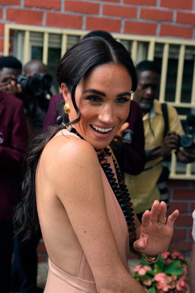 Meghan Markle showcased 'stardust waves' in Nigeria according to body language expert Judi James