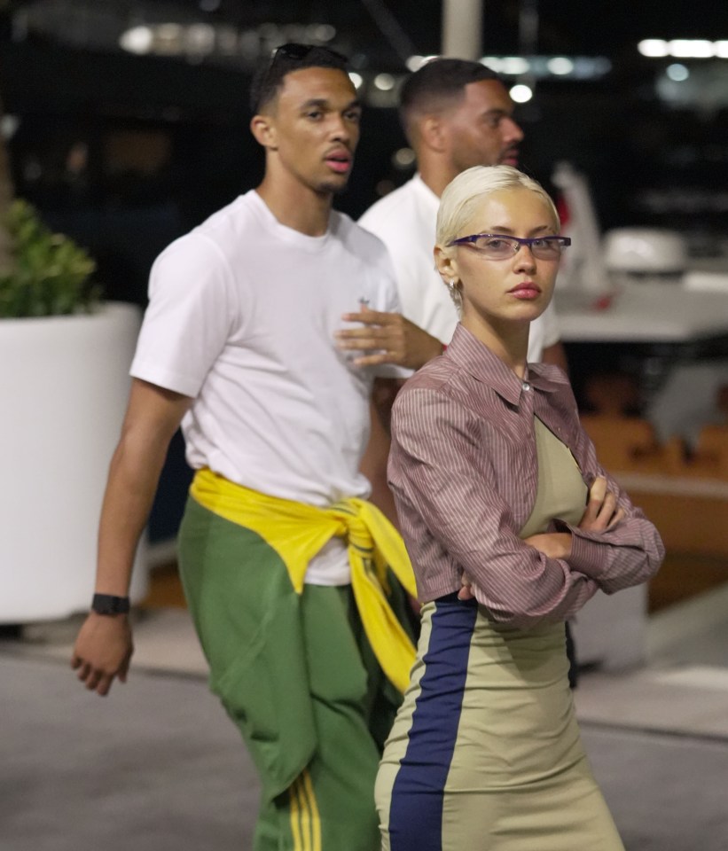 Trent Alexander Arnold and Jude Law’s daughter Iris Law were spotted out on a date