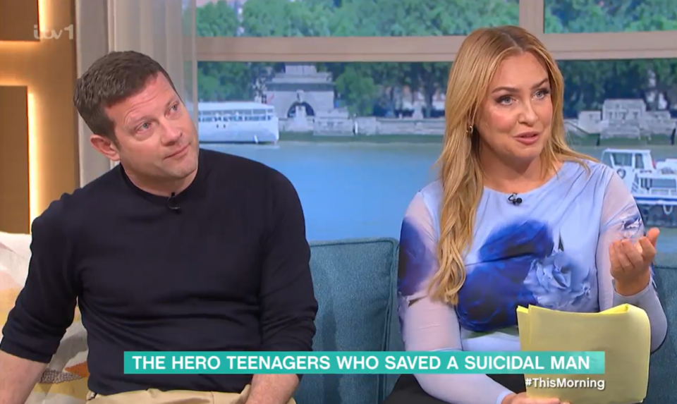 Dermot O'Leary was left in fighting back tears on Thursday's show