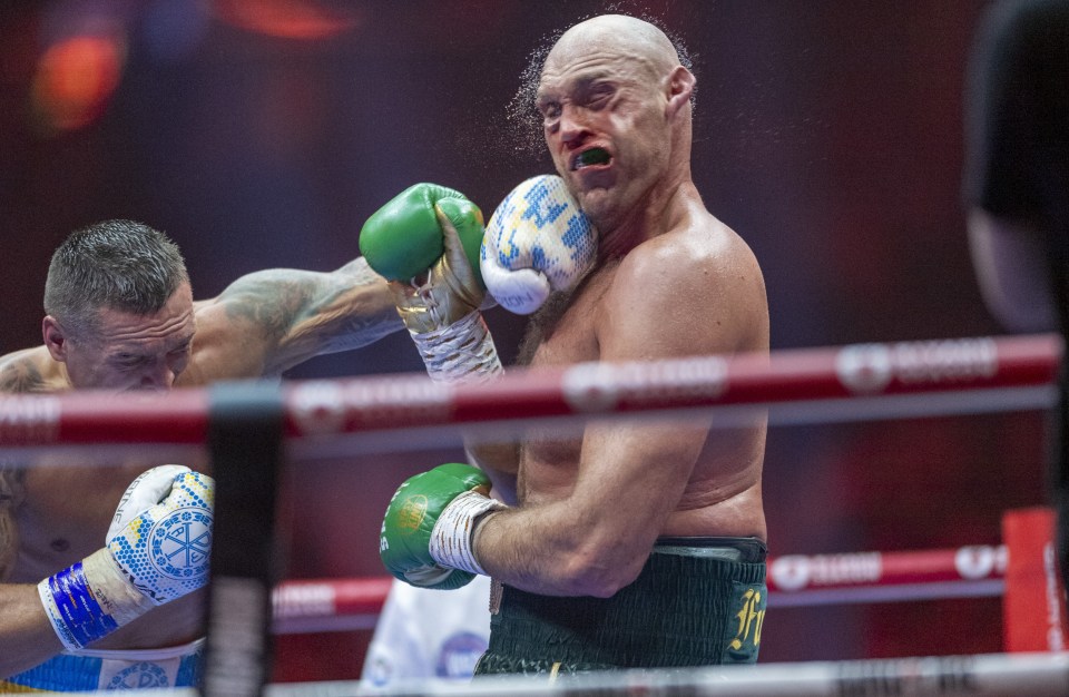 Oleksandr Usyk beat Tyson Fury by split decision on Saturday night