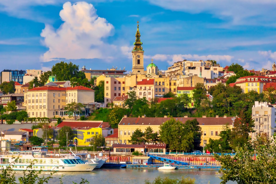 British Airways will suspend its route between London Heathrow and Belgrade (pictured) later this year