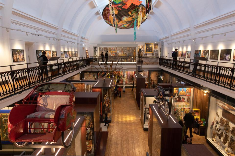 Horniman Museum and Gardens in South East London has galleries of natural history artifacts