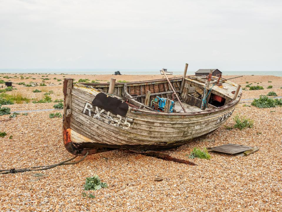 Dungeness was once described as Britain's only desert because of its vast area of shingle