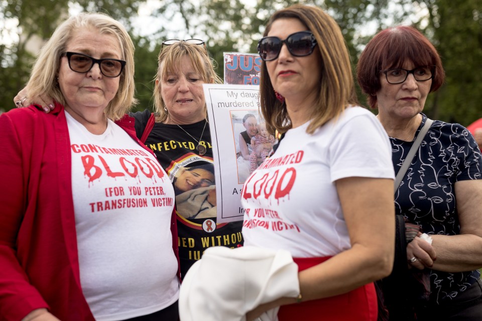 Tens of thousands of people are estimated to have received contaminated blood in the 1970s and 80s